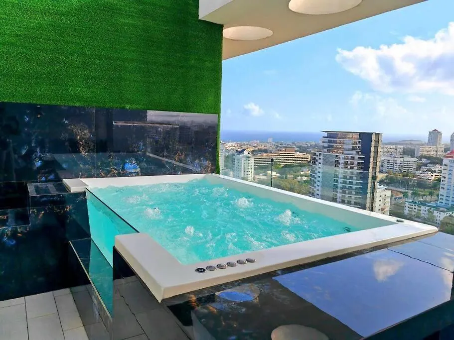 Luxury Penthouse Con Jacuzzi Privado, Gym, Pool Apartment Santo Domingo