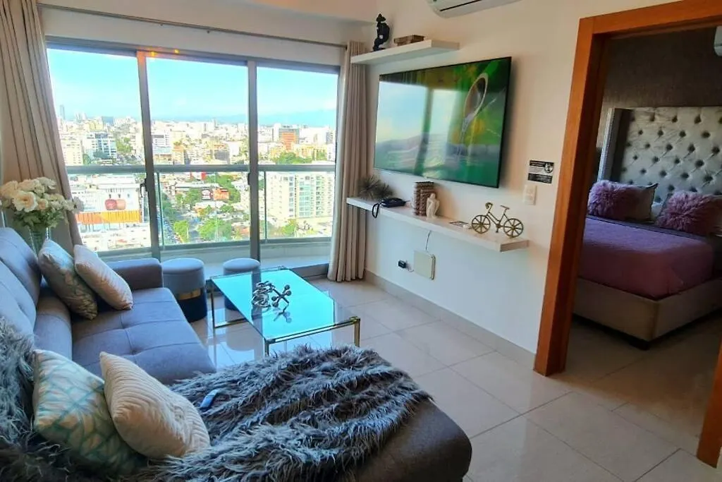 Luxury Penthouse Con Jacuzzi Privado, Gym, Pool Apartment Santo Domingo