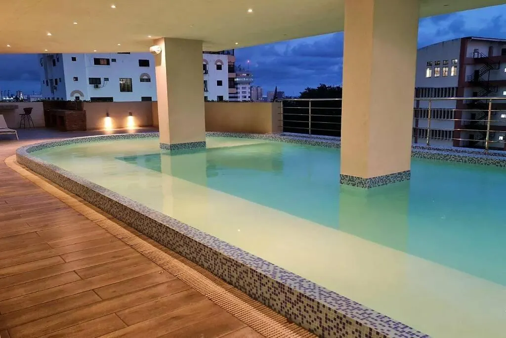 Luxury Penthouse Con Jacuzzi Privado, Gym, Pool Apartment Santo Domingo Dominican Republic