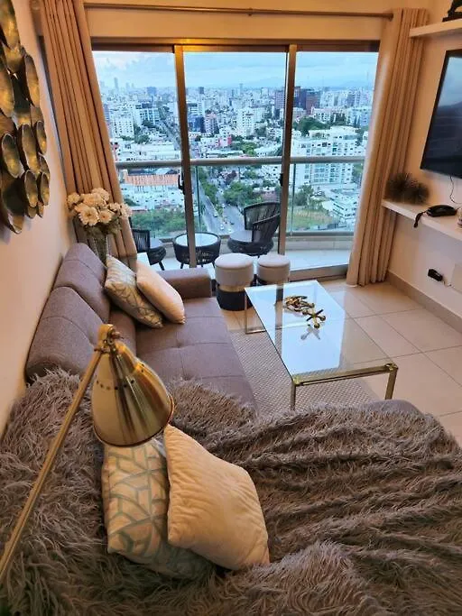 Luxury Penthouse Con Jacuzzi Privado, Gym, Pool Apartment Santo Domingo