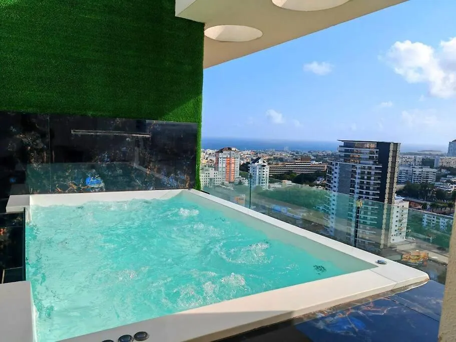 Luxury Penthouse Con Jacuzzi Privado, Gym, Pool Apartment Santo Domingo