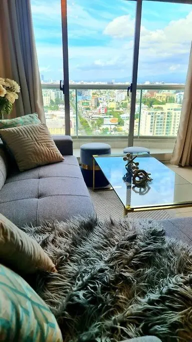 Luxury Penthouse Con Jacuzzi Privado, Gym, Pool Apartment Santo Domingo 0*,  Dominican Republic