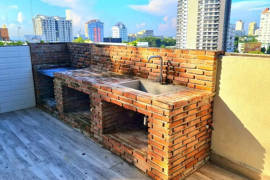 Luxury Penthouse Con Jacuzzi Privado, Gym, Pool Apartment Santo Domingo 0*,  Dominican Republic