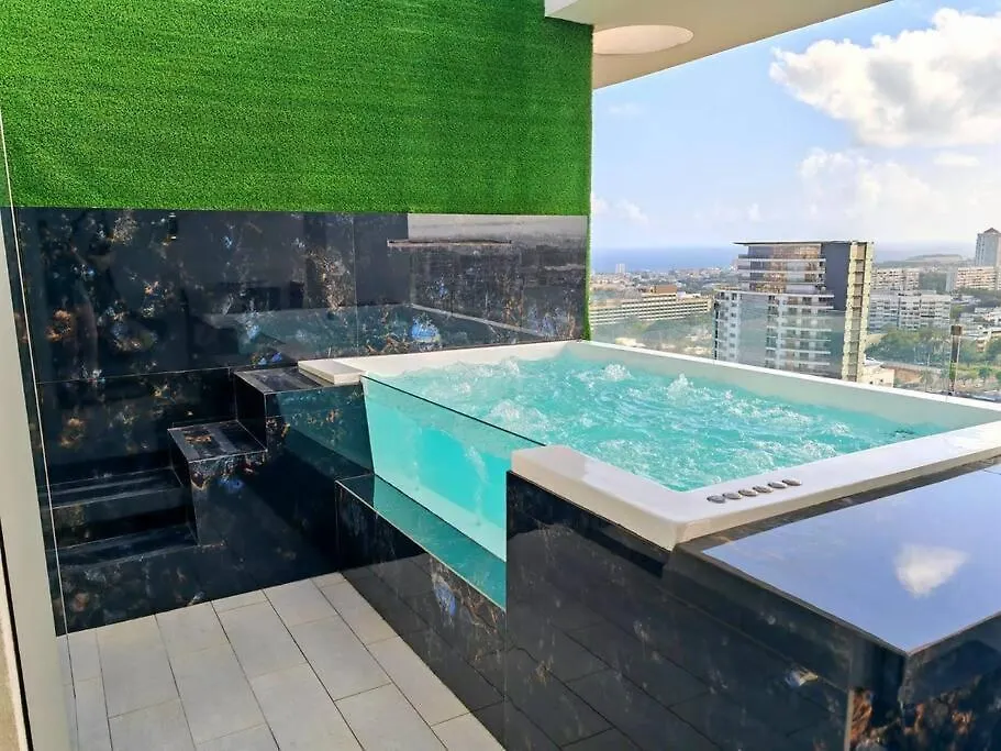 Luxury Penthouse Con Jacuzzi Privado, Gym, Pool Apartment Santo Domingo